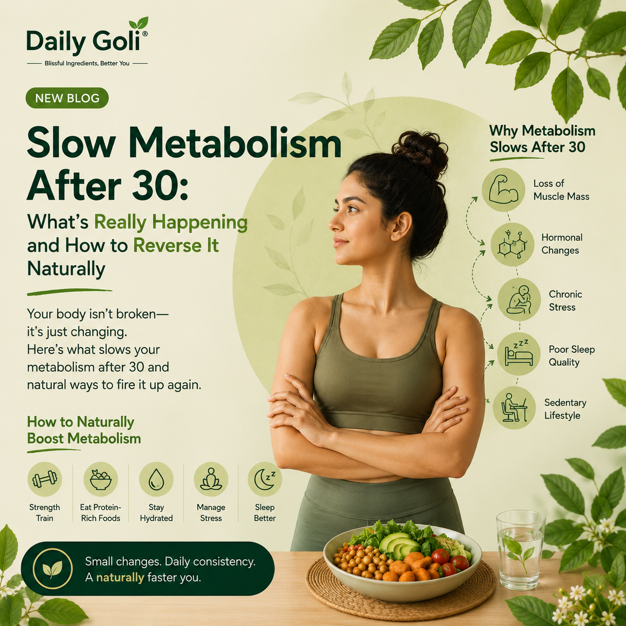 Slow Metabolism After 30: What's Really Happening — And How to Reverse It Naturally