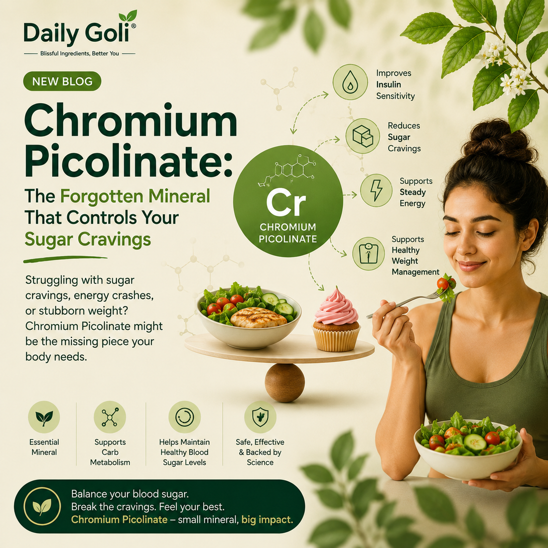 Chromium Picolinate: The Forgotten Mineral That Controls Your Sugar Cravings
