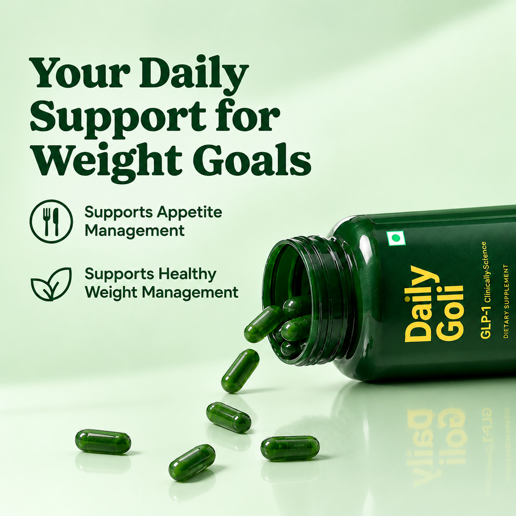 MB-360 GLP-1 Natural Metabolism Booster | Supports Weight Management, Fat Loss & Sugar Control | Plant-Based Appetite Suppressant for Men & Women | 60 Veg Capsules | 1 Month Supply
